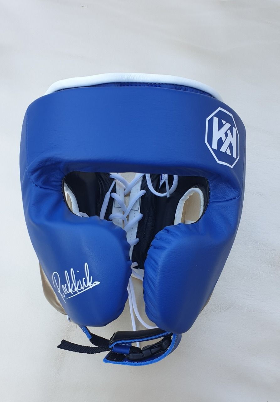 Casque de boxe en cuir - Rockkickfight