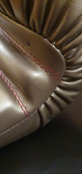 Handmade boxing gloves