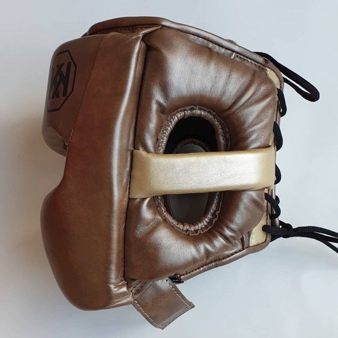 Handmade boxing helmet