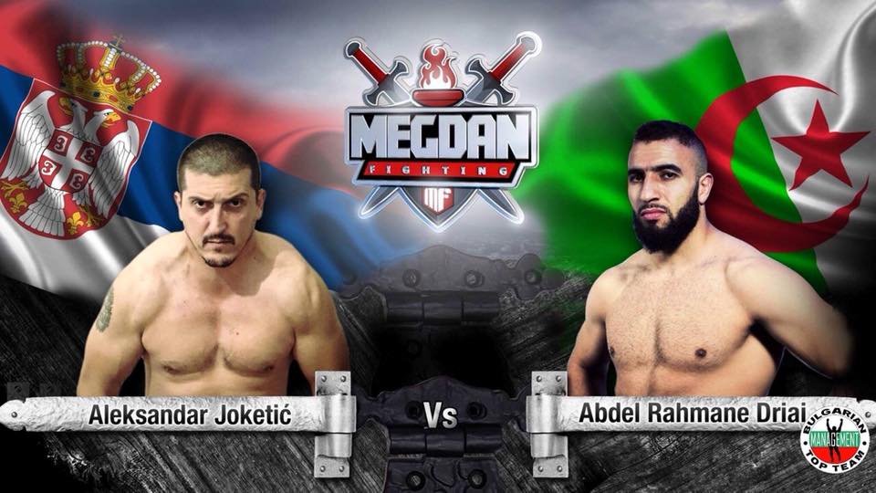 ABDEL RAHMANE DRIAI AU MEGDAN FIGHTING EN FIGHTSHORT ROCKKICK