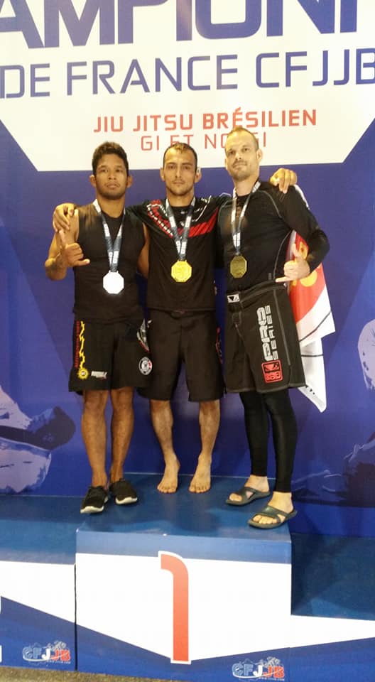 ilkin Gasimov champion de France en  short MMA Rockkick